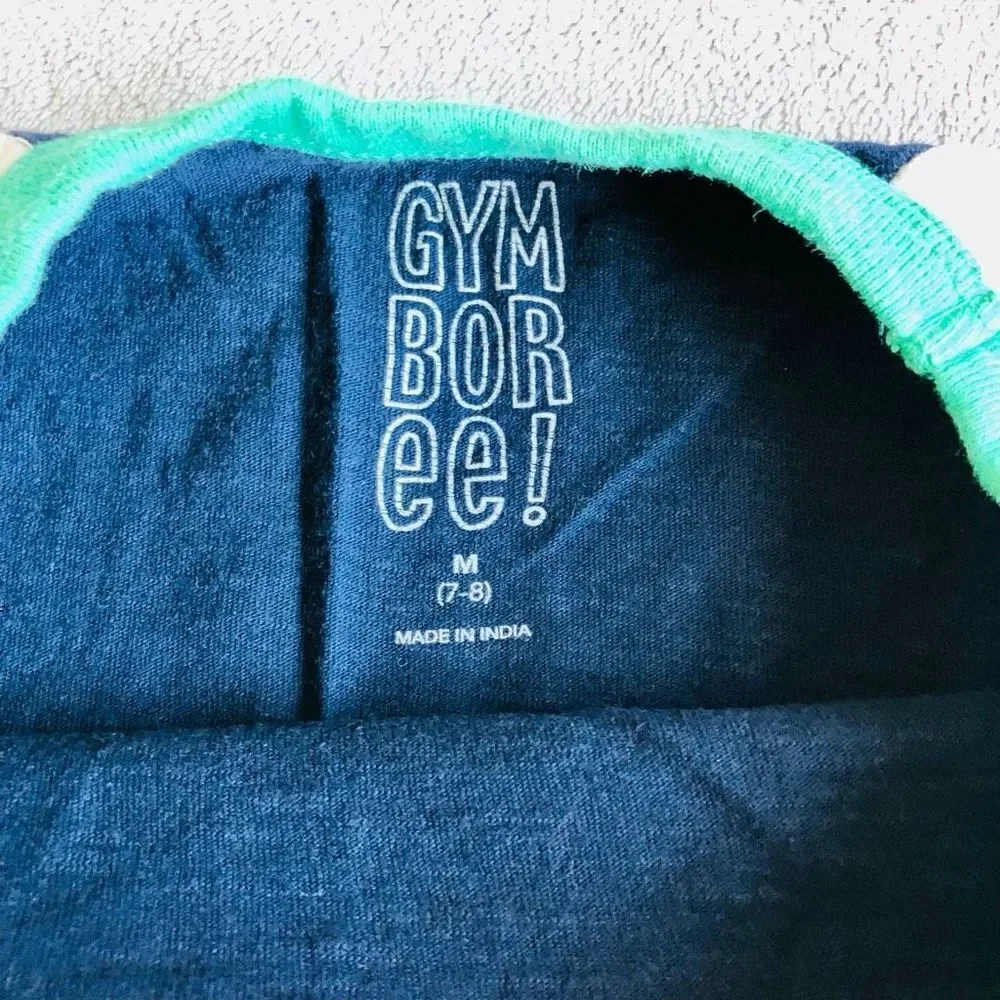 Gymboree Boys Long Sleeve Color blocked Baseball T-Shirt